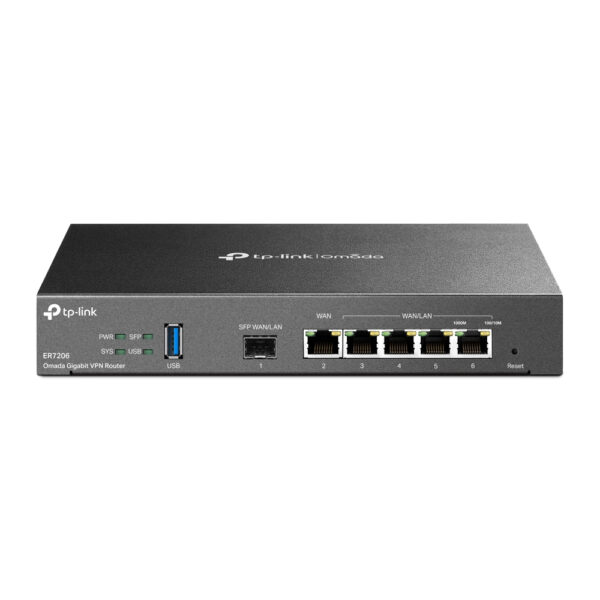 Omada ER7206 router Gigabit Ethernet Negro