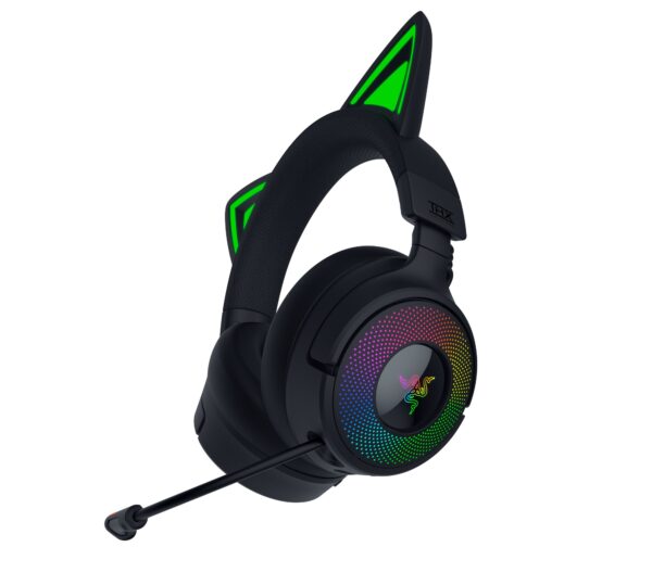 Kraken Kitty V3 Pro Auriculares Inalámbrico y alámbrico Diadema Juego USB tipo A Bluetooth Negro