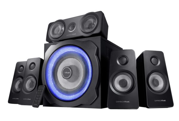 GXT 658 Tytan 5.1 conjunto de altavoces 90 W Universal Negro 5.1 canales