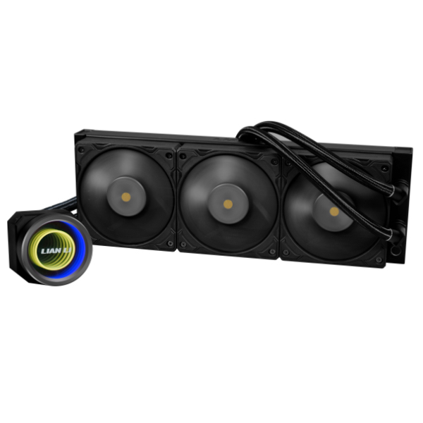 GA II TRINITY PERFORMANCE Carcasa del ordenador Sistema de refrigeración líquida todo en uno 12 cm Negro 1 pieza(s)