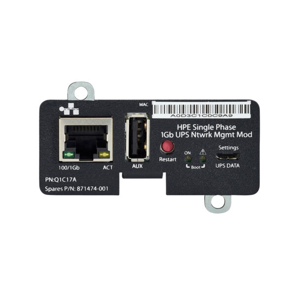 Single Phase 1Gb UPS Network Management Module