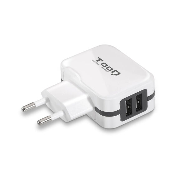 TQWC-1S02WT cargador de dispositivo móvil GPS, MP3, MP4, Teléfono móvil, Consola de juegos portátil, Smartphone, Tableta Blanco Corriente alterna Interior