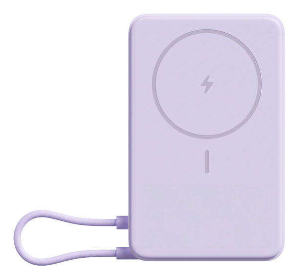 BHR08PAGL batería externa Ión de litio 5900 mAh Cargador inalámbrico Púrpura