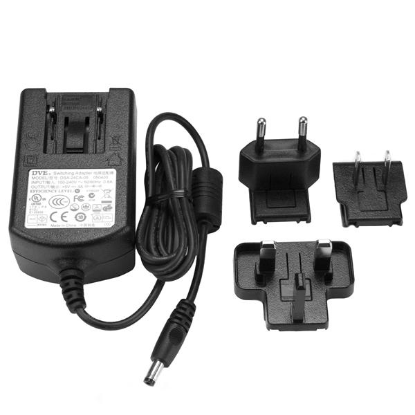 Adaptador de Alimentación de 5V de DC - 5 Voltios y 4 Amperios - Adaptador de Corriente de Repuesto