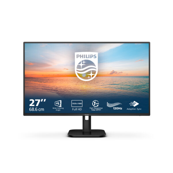 1000 series 27E1N1100A/00 pantalla para PC 68,6 cm (27") 1920 x 1080 Pixeles Full HD LCD Negro