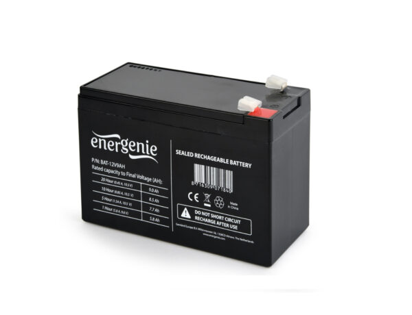 12V, 9 Ah Sealed Lead Acid (VRLA)