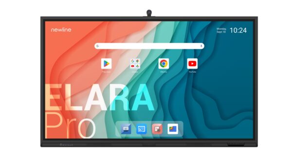 Elara Pro pizarra blanca interactiva 190,5 cm (75") 3840 x 2160 Pixeles Pantalla táctil Negro