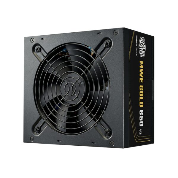 MWE Gold V3 ATX 3.1 Non-Modular Series unidad de fuente de alimentación 650 W 24-pin ATX Negro