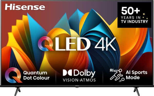 50E7NQ 127 cm (50") 4K Ultra HD Smart TV Wifi Negro 350 cd / m²