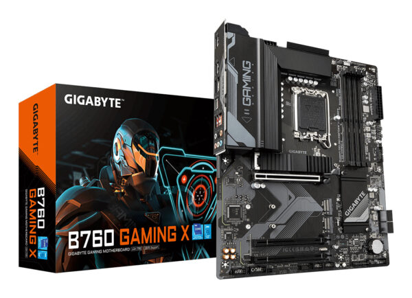 B760 GAMING X Placa Base - Compatible con procesadores Intel Core de 14ª generación, VRM digital de 8+1+1 fases, hasta 7600MHz DDR5 (OC), 3x PCIe 4.0 M.2, 2.5GbE LAN, USB 3.2 Gen 2