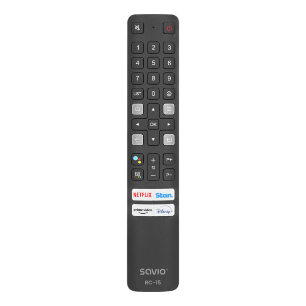 RC-15 universal remote control/replacement for TCL SMART TV mando a distancia IR inalámbrico Botones