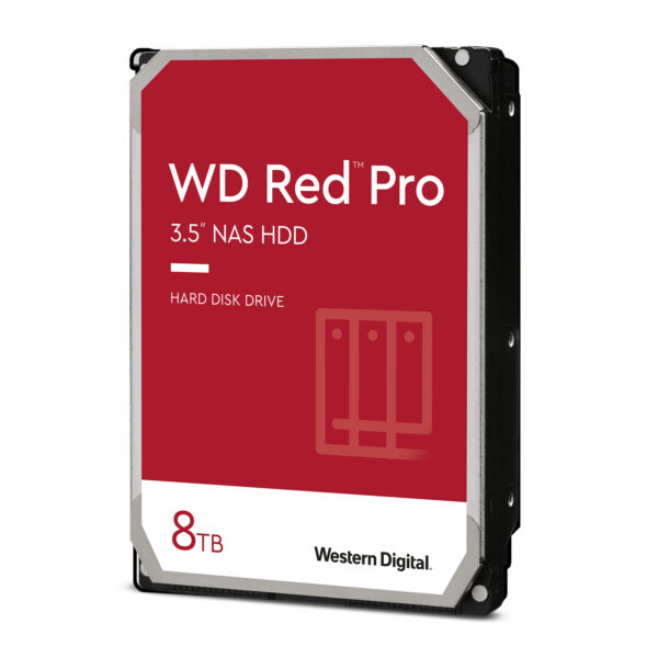 Red Pro disco duro interno 8 TB 7200 RPM 256 MB 3.5" Serial ATA III