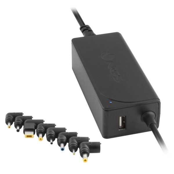 W-70W adaptador e inversor de corriente Interior Negro