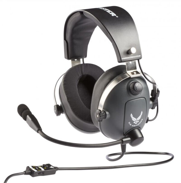 T.Flight U.S. Air Force Edition Auriculares Alámbrico Diadema Juego Negro