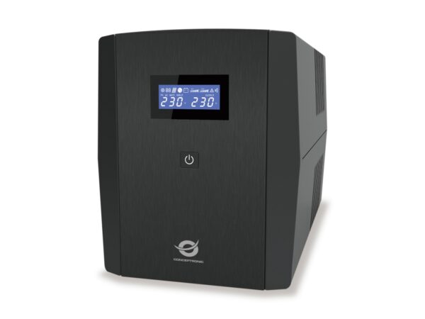 ZEUS03EM sistema de alimentación ininterrumpida (UPS) Línea interactiva 1,2 kVA 720 W 5 salidas AC