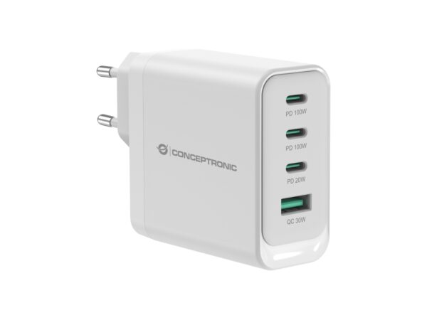 ALTHEA22W100 cargador de dispositivo móvil Universal Blanco Corriente alterna Carga rápida Interior