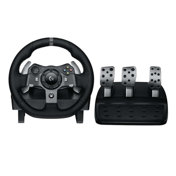 941-000123 mando y volante Negro USB Volante + Pedales Analógico/Digital PC, Xbox One, Xbox Series S, Xbox Series X