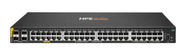Aruba Networking CX 6000 48p 10M/100M/1G Class4 PoE 4p SFP 1G 370W Switch