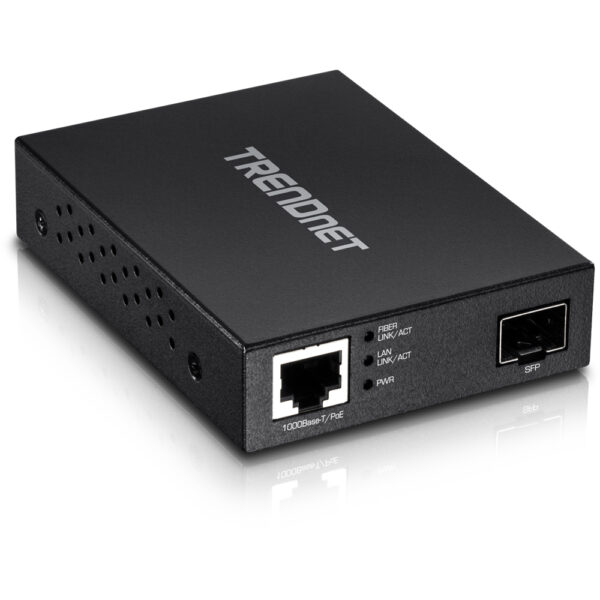TFC-PGSFP convertidor de medio 2000 Mbit/s Negro
