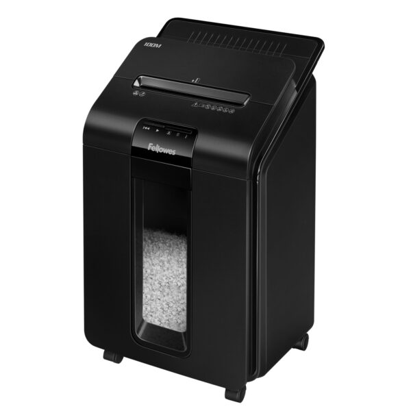 AutoMax 100M triturador de papel Corte en partículas 22 cm Negro