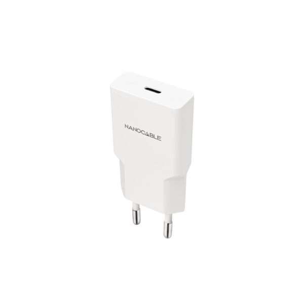 Cargador USB-C/PD 30W, Blanco