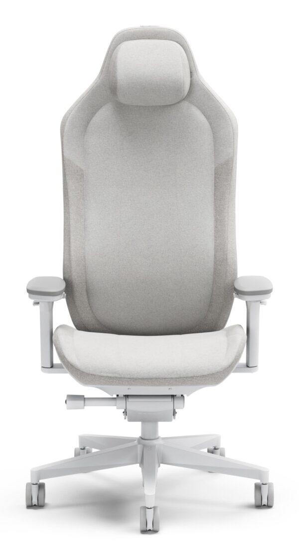FD-CH-RE1F-02 silla para videojuegos Silla para videojuegos de PC Asiento acolchado Blanco