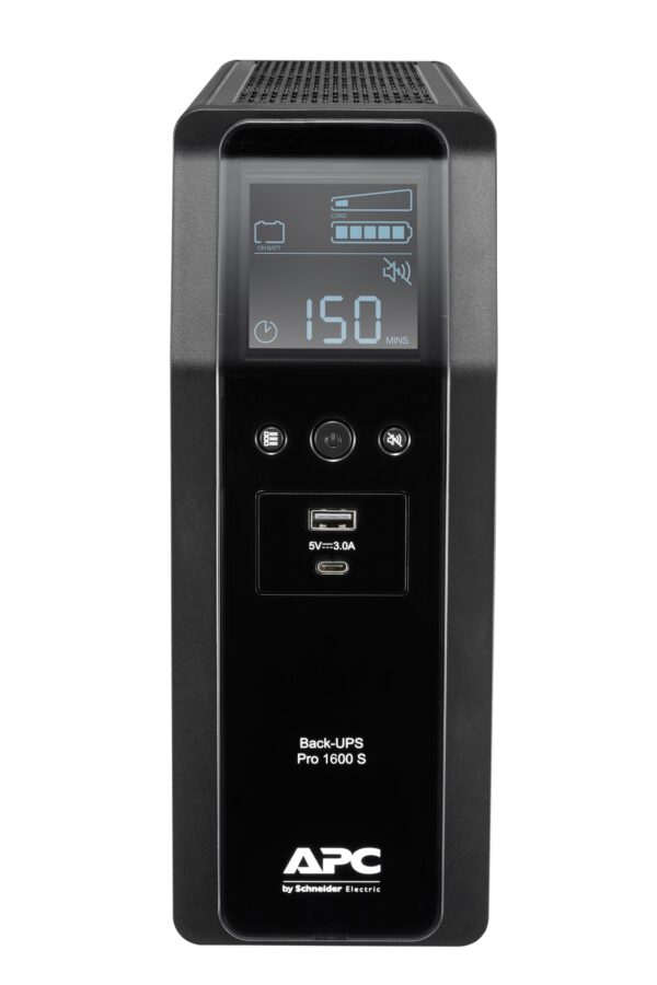 BR1600SI sistema de alimentación ininterrumpida (UPS) Línea interactiva 1,6 kVA 960 W 8 salidas AC