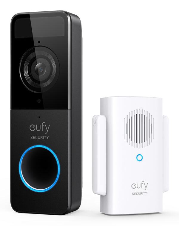 Video Doorbell 1080p Negro, Blanco