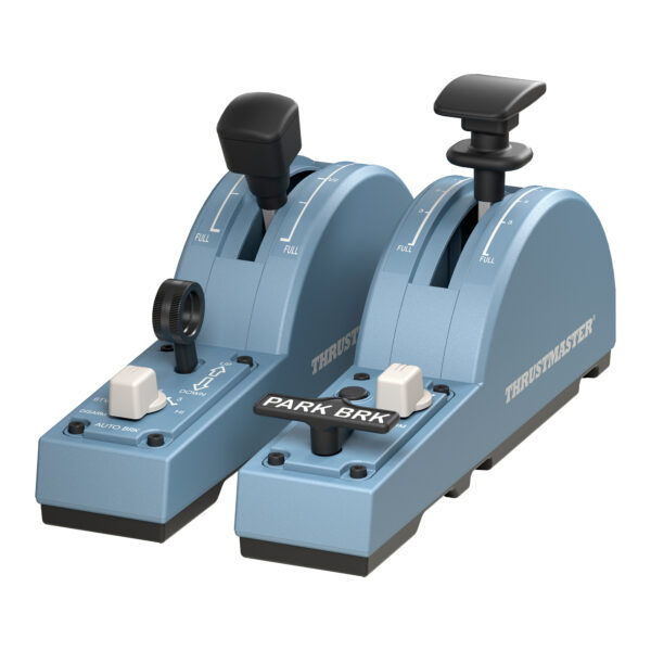 TCA Quadrant Add-On Airbus Edition Negro, Azul Simulador de Vuelo PC