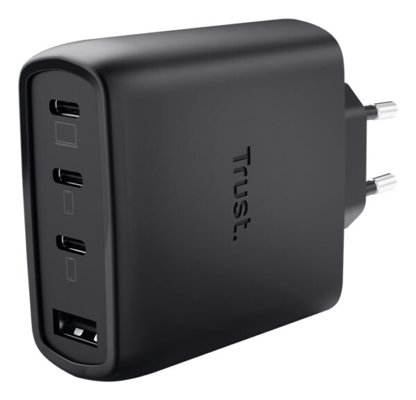 Maxo 65W Universal Negro Corriente alterna Carga rápida Interior