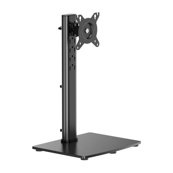 Soporte de Mesa Con Peana Eco Giratorio e Inclinable para Monitor/TV 12kg de 17-34, Negro