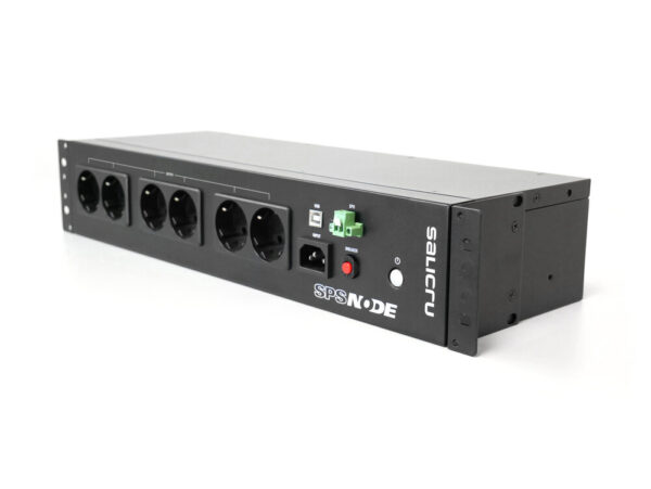 SPS 900 Node sistema de alimentación ininterrumpida (UPS) En espera (Fuera de línea) o Standby (Offline) 0,9 kVA 480 W 8 salidas AC