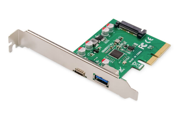 Tarjeta PCIe, USB Type-C + USB-A