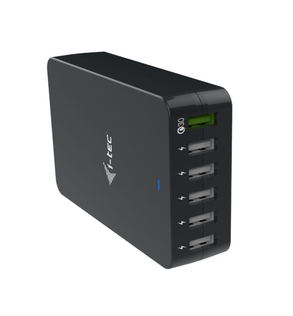 USB Smart Charger 6x USB-A Port 52W