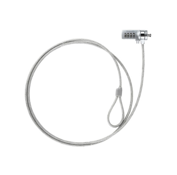 TQCLKC0015 cable antirrobo Plata 1,5 m