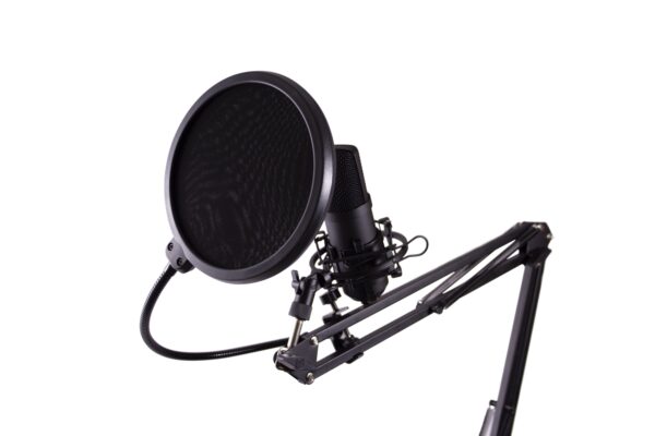 MICROFONO STREAMING USB FILTRO+BRAZO+TRIPODE