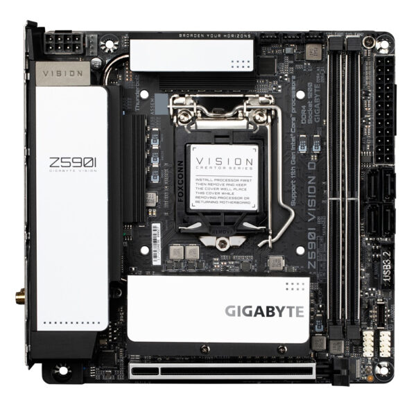 Z590I VISION D placa base Intel Z590 LGA 1200 (Socket H5) mini ITX