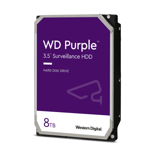 WD Purple disco duro interno 8 TB 5640 RPM 128 MB 3.5" Serial ATA III