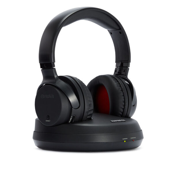 WHF-880 auricular y casco Auriculares Inalámbrico Diadema Música Base de carga Negro