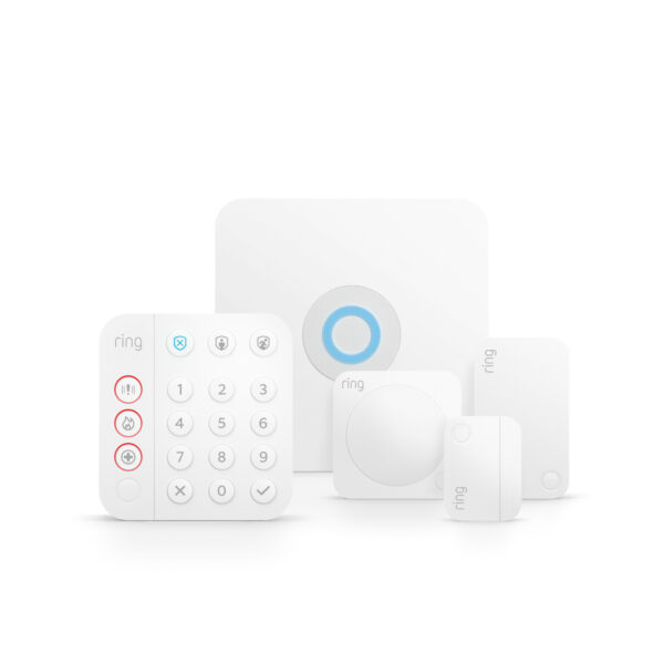 Alarm Security Kit, 5 piece - 2nd Generation sistema de alarma de seguridad Wifi Blanco