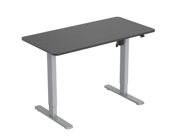 ERGO Bipedestador Eléctrico con Pupitre, Gris