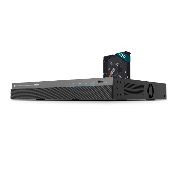 VIGI VIGINVR2016H-16MP4TB Negro