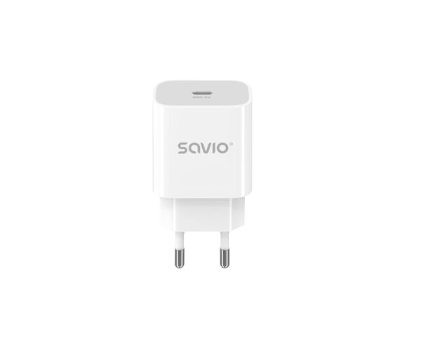 SAVLA-09 cargador de dispositivo móvil Universal Blanco Corriente alterna Exterior