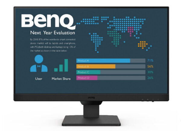 BL2490 pantalla para PC 60,5 cm (23.8") 1920 x 1080 Pixeles Full HD Negro