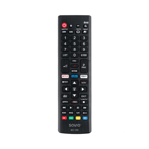 RC-05 do TV LG mando a distancia IR inalámbrico TV, Universal Botones