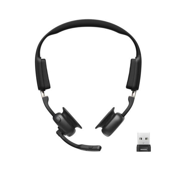 C610-AA-BK auricular y casco Auriculares Inalámbrico gancho de oreja Oficina/Centro de llamadas USB tipo A Bluetooth Negro