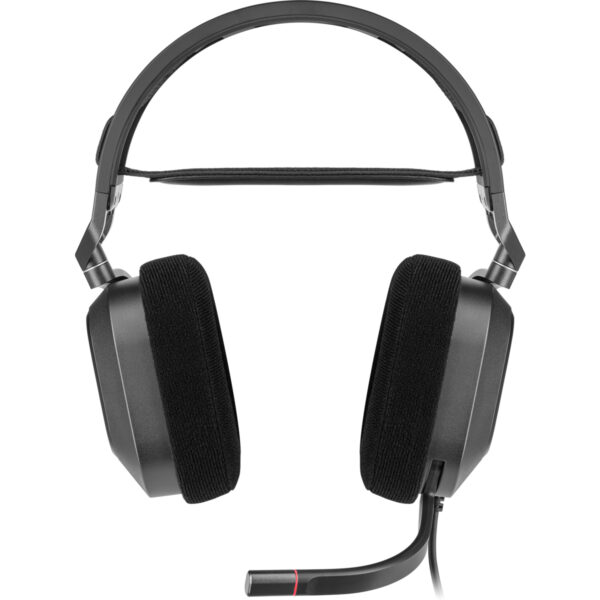 HS80 RGB USB Auriculares Alámbrico De mano Juego Carbono