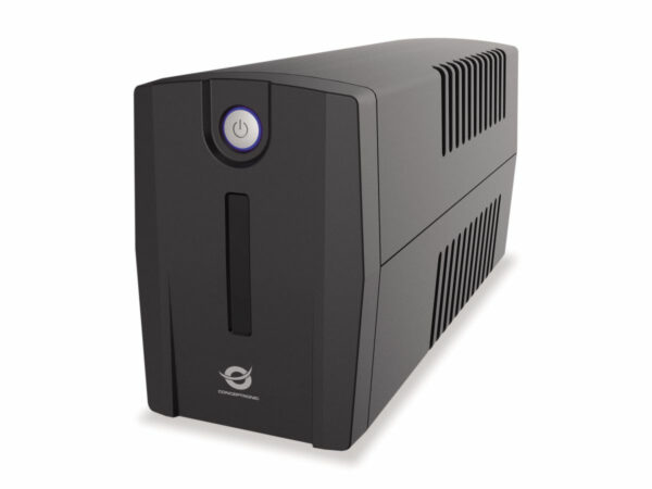 ZEUS07ES sistema de alimentación ininterrumpida (UPS) Línea interactiva 1 kVA 600 W 2 salidas AC