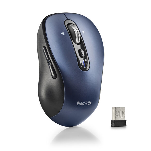 INFINITY RB ratón Oficina Ambidextro RF Wireless + Bluetooth Óptico 3200 DPI
