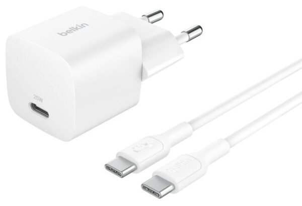 BoostCharge Consola de juegos portátil, Smartphone, Tableta Blanco Corriente alterna Carga rápida Interior